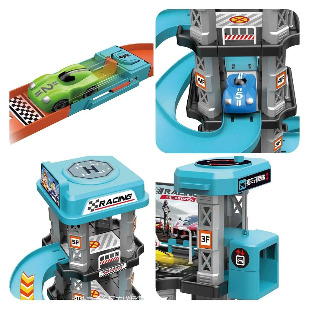 Car Parking Garage Toy Interactive Vehicle Racing Car Ramp Assembly Game Preschool Educational Traffic Toys for Children The jack market .AU The jack market .AU Little Wonders $ 61 14:10#62pcs