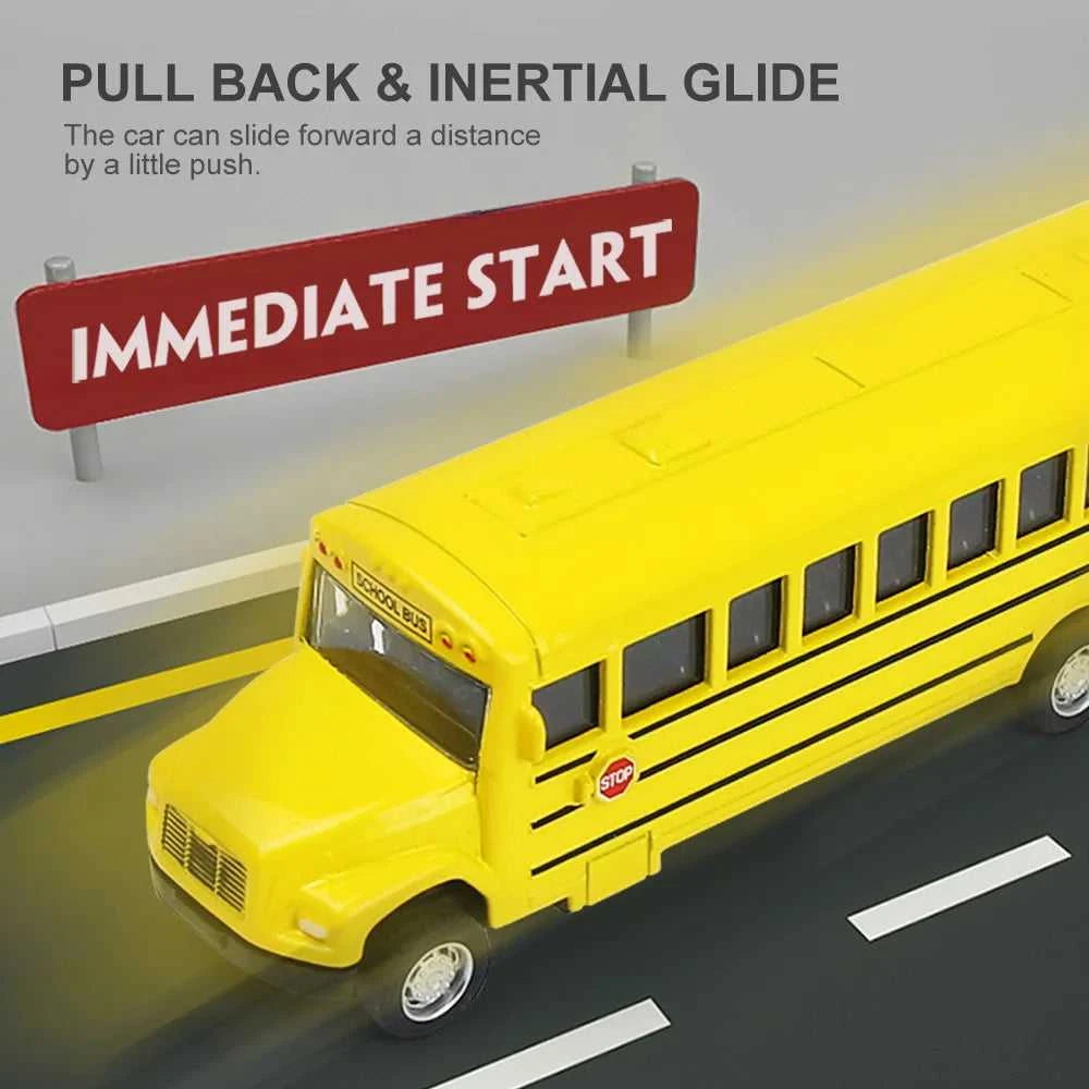 Simulation Alloy School Bus Inertia Toys Car Model Pull Back Car Interactive Toys Car Collection Educational Boy Gifts Toys The jack market .AU The jack market .AU Little Wonders $ 50 14:29#school bus