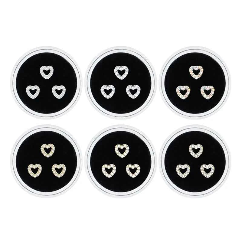 3/4pcs Dental Tooth Gems Flat Bottom Drill Crystal Rhinestone Acrylic Tooth Beauty Diamond Ornaments DIY Teeth Jewelry