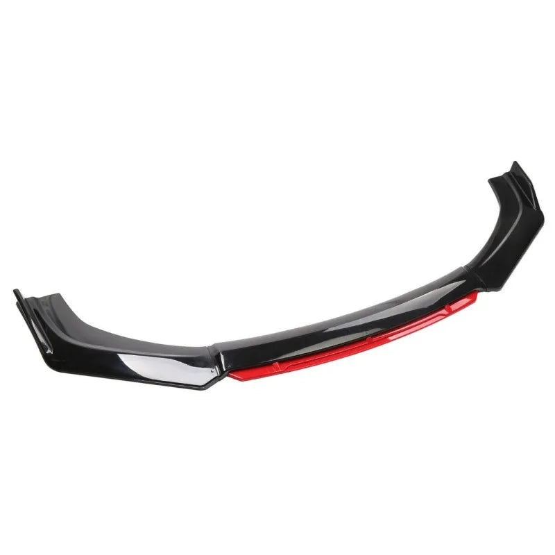 For Universal Cars 3-Piece Adjustable Universal Car Front Bumper Lip Spoiler Diffuser Splitter Body Kits Side Corner Guard