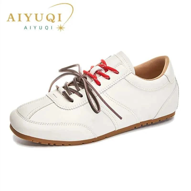 AIYUQI German Training Shoes Female Genuine Leather 2026 New Spring Flat Sneakers Ladies Casual Forrest Gump Shoes Women The jack market .AU The jack market .AU Step Up Your Style: Trendy Shoes for Every Occasion! $ 122 14:201447389#Leopard print;200000124:100010482;200007763:201336100