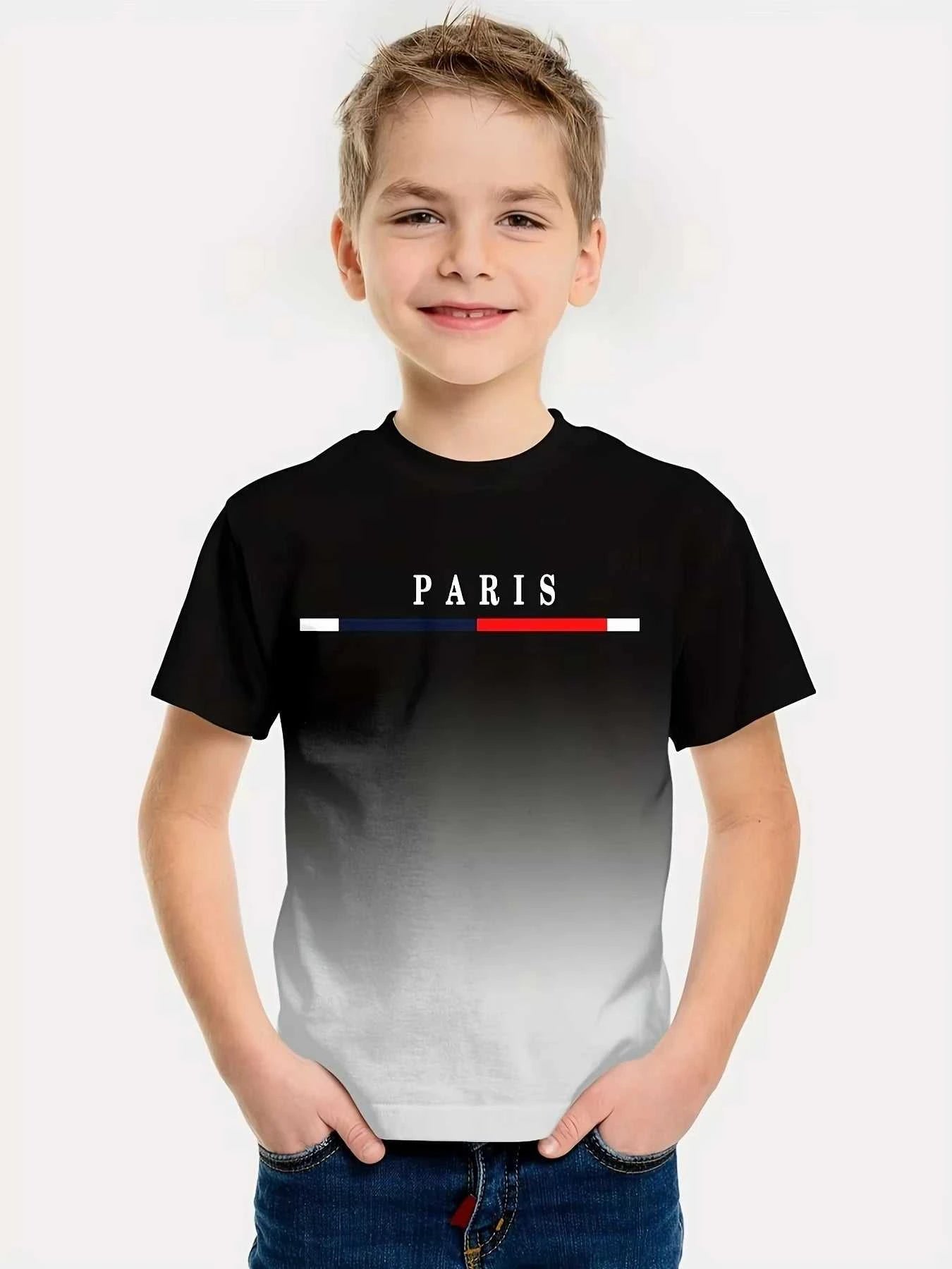 Children's Clothing Boys T-Shirt 2-10y Short Sleeved Children's T-Shirt 3D Letter Printing Casual Round Neck Summer Kids Clothes The jack market .AU The jack market .AU Mum & Kids: Essential Products for Every Family $ 24 14:193#TXS00UHU;200000463:200004191#140