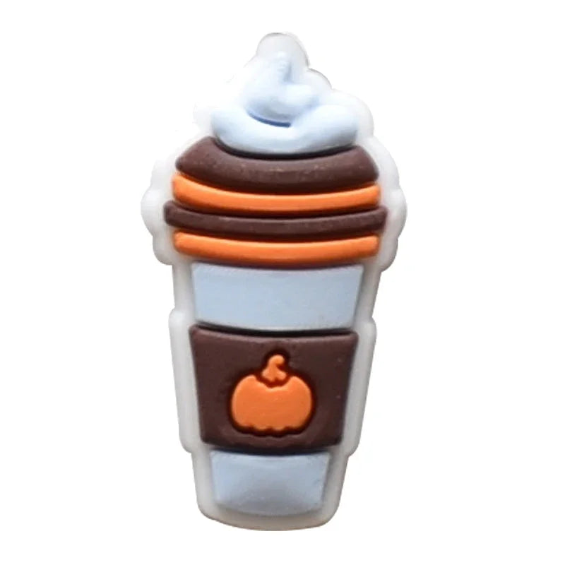 Real Kind Burger Fries Shoe Charms for Crocs Accessories Sandals Kids Clogs Pins Badges Men Jeans Women Decorations Buckle Shoes