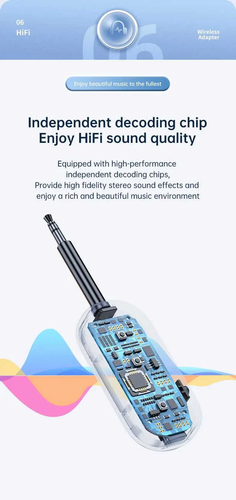 Bluetooth 6.0 Audio Transmitter Receiver 3.5MM AUX Hifi Stereo Music Wireless Adapter With Mic For Car Airplane TV PC Headphone The jack market .AU The jack market .AU Accessories Electronics $ 55 14:193#Bluetooth 6.0;200007763:201336100