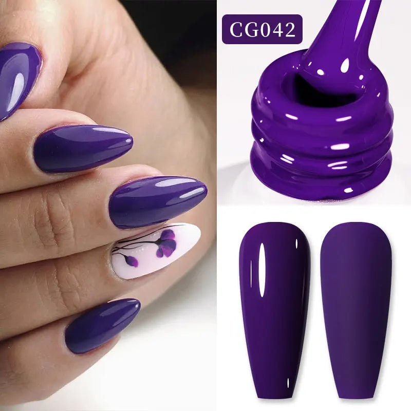 BORN PRETTY Neon Red Gel Nail Polish Yellow Green Summer Color Semi Permanent Varnish 10ml Soak Off UV LED Nail Art Manicure