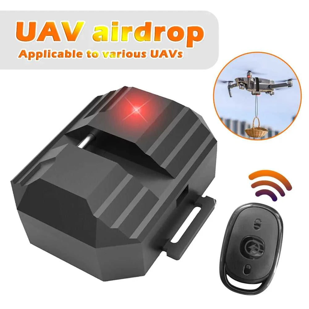 Universal Drone Airdrop Thrower System 2.4 Remote Control General Payload Delivery Thrower Air Dropper Device Drone Accessories The jack market .AU The jack market .AU Drones $ 55 14:193