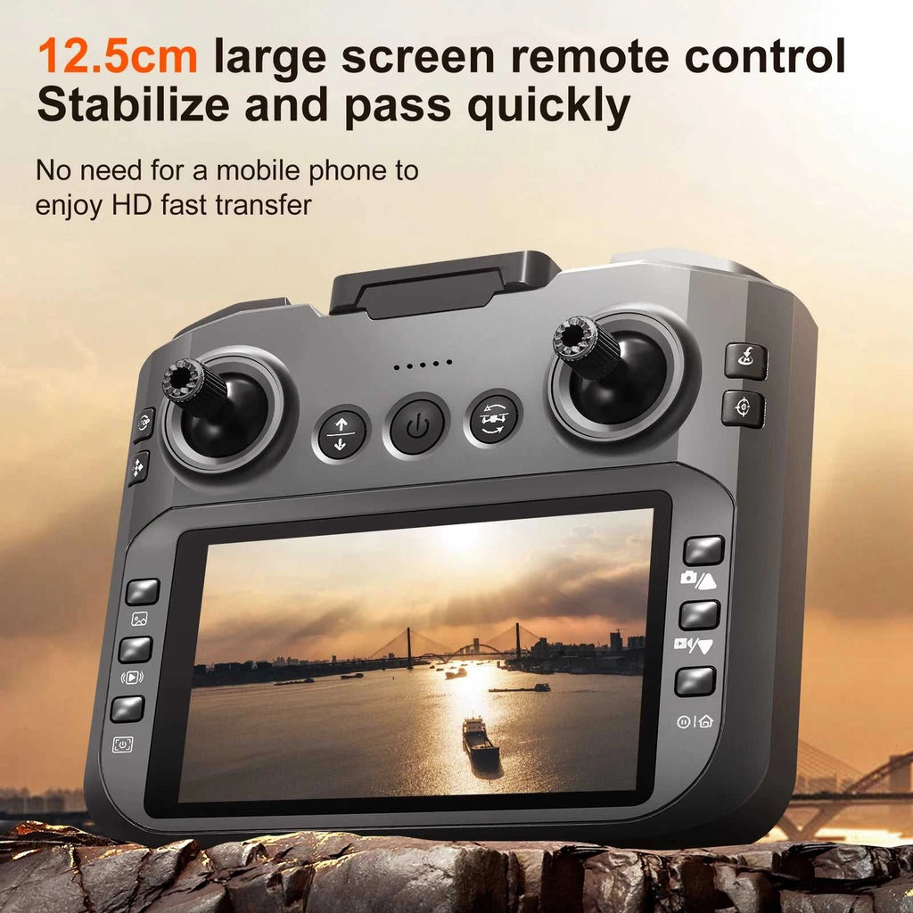 New S156 Drone 8K HD Aerial Photography Brushless Motor Dual Camera Drone With Screen All-Around Obstacle Avoidance Drone The jack market .AU The jack market .AU Drones $ 128 14:350852