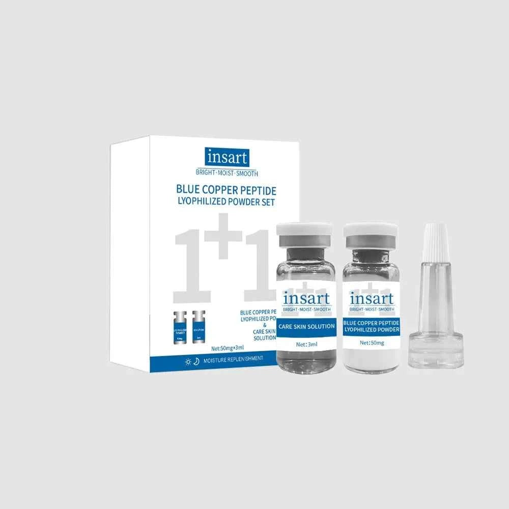 VC Collagen Blue copper peptide Lyophilized Powder Face Serum Anti Aging Brightening Moisturizing Essence for All Skin Skincare