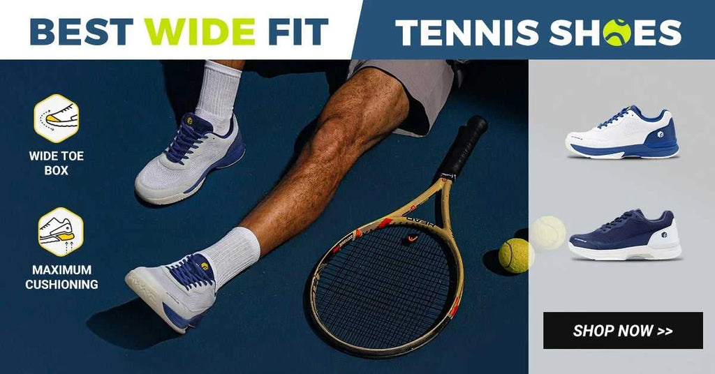 FitVille Wide Width Men's Tennis Shoes Professional Training Sneakers Breathable Non-Slip For Racquet Sport Arch Support The jack market .AU The jack market .AU Step Up Your Style: Trendy Shoes for Every Occasion! $ 114 14:691#blue;200000124:100010420#EU 44.5 Wide