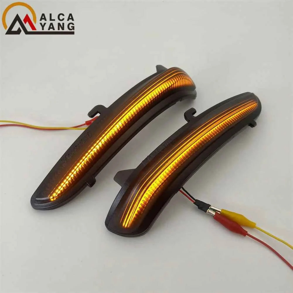 Led Dynamic Side Mirror Blinker Indicator Lamps For Peugeot 2008 208 I MK1 2013 2014 2015 2016-2019 Citroen Turn Signal Lights
