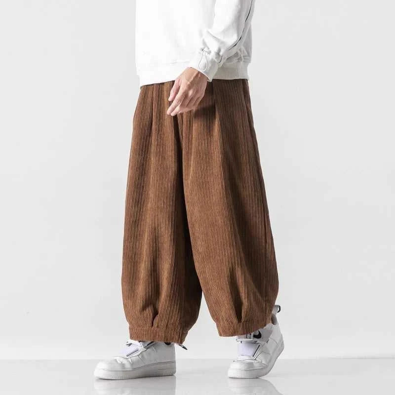 Autumn Men Wide Leg Straight Pants Men Corduroy Solid Color Oversize Trousers Male Thick Warm Japen Style Streetwear Pants The jack market .AU The jack market .AU Men Fashion $ 57 14:193#black;200007763:201336100;5:4182