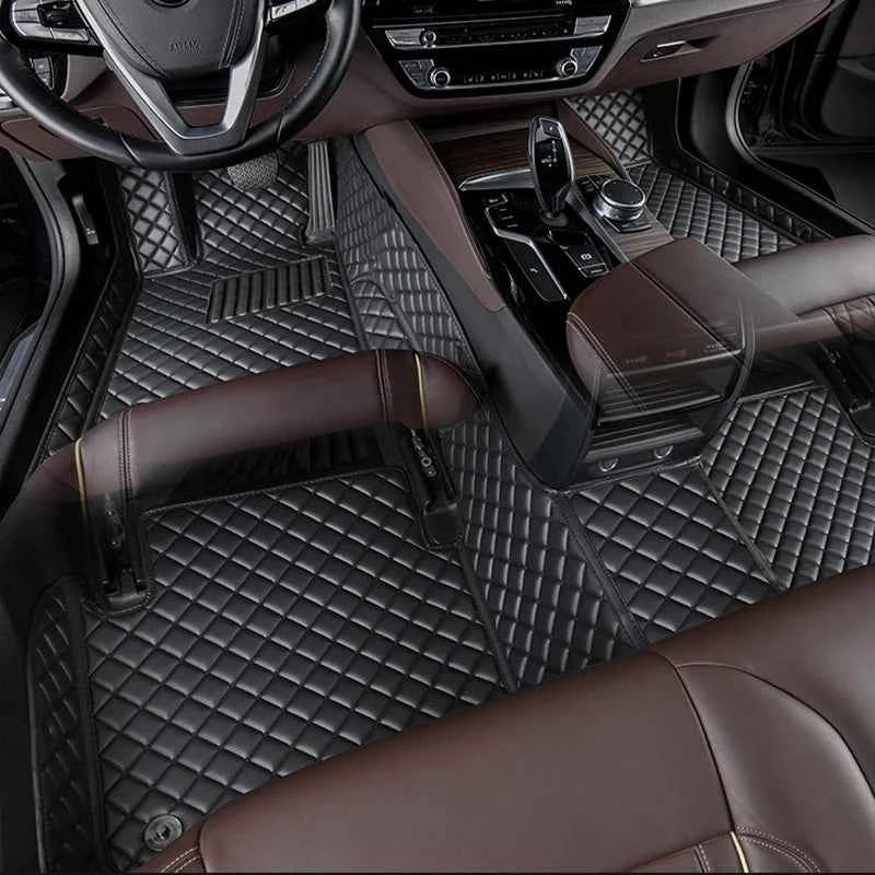 Car Floor Mat For Volvo V70 Xc60 V60 Xc90 S90 S60 V40 C30 C70 S80 V90 Xc40 Xc70 High Quality Leather Foot Pad Auto Accessories