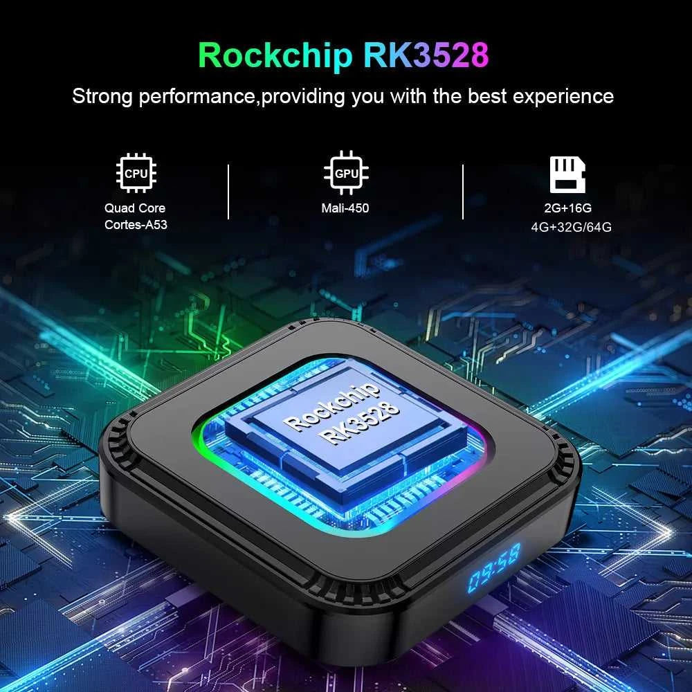 Woopker Android 13 TV Box K52 Rockchip RK3528 Smart TV Box Support 8K Wifi6 BT5.0 YouTube Google Voice Assistant Set Top Box The jack market .AU The jack market .AU Accessories Electronics $ 94 14:350852#4GB 64GB;200009209:201484777