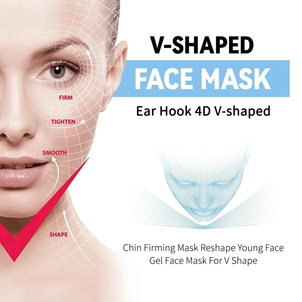 Radiant Glow Collagen Facial Mask | V-Shaped Firming & Brightening Hydration with Hyaluronic Acid