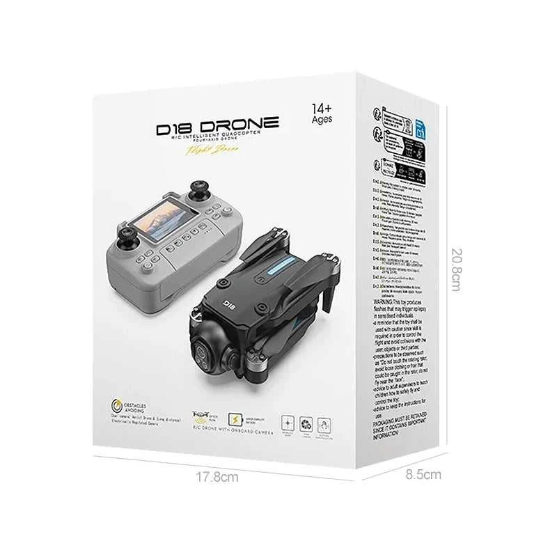 Lenovo D18 Drone 8K Aerial HD Dual-Camera Intelligent Obstacle Avoidance Brushless Power 5G WIFI Screen Remote Control GPS Drone The jack market .AU The jack market .AU Drones $ 97 14:175#Black-8K HD-VR