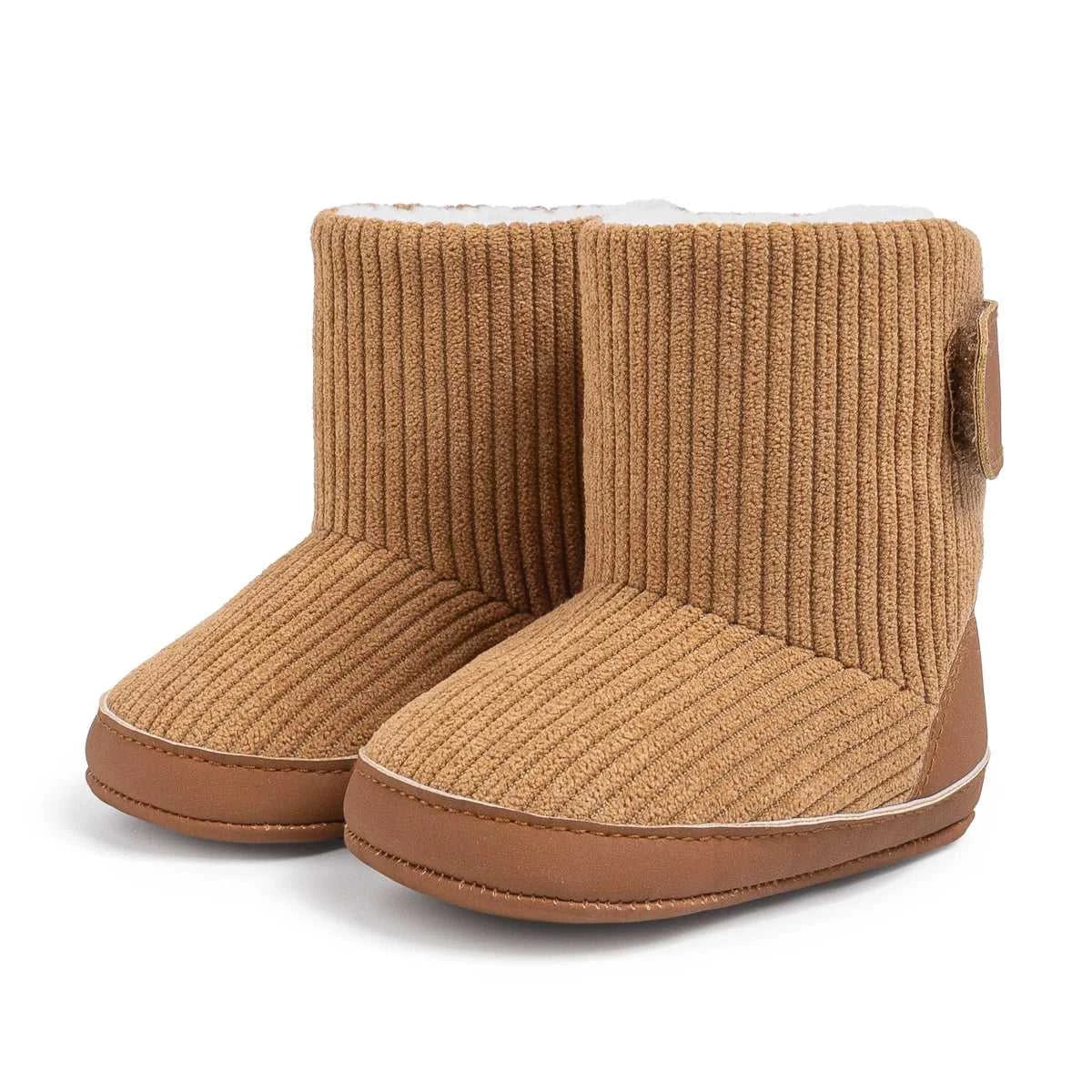 KIDSUN Newborn Baby Winter Boots Soft Corduroy Warm Booties With Fur Lining Unisex Design For Baby Boys Girls The jack market .AU The jack market .AU Mum & Kids: Essential Products for Every Family $ 26 14:771;200000264:201336170
