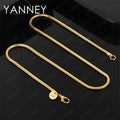 925 Sterling Silver 18K Gold 3mm Snake Chain Necklace Men's Women's Fashion Punk Accessories Jewelry Chain Necklace The jack market .AU The jack market .AU Jewellery & Chains $ 49 200000639:883