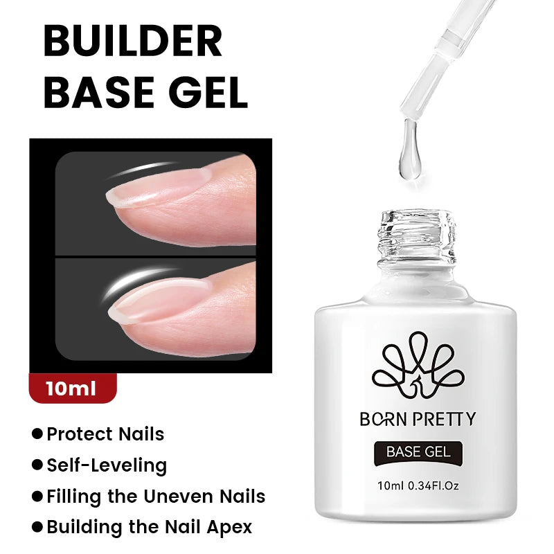 BORN PRETTY Neon Red Gel Nail Polish Yellow Green Summer Color Semi Permanent Varnish 10ml Soak Off UV LED Nail Art Manicure