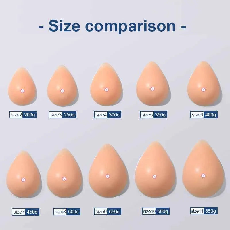 ONEFENG Silicone Breast Forms - Realistic Mastectomy Prosthesis for Crossdressers & Transgender Cosplay