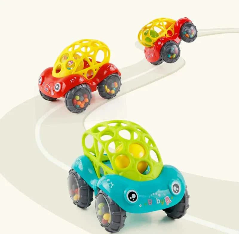 Baby Car Toys for 6 12 Months Friction Car Infant Soft Rubber Inertial Push and Go Vehicles Roll Car Hand Rattle Gift for Kids The jack market .AU The jack market .AU Little Wonders $ 49 14:350852#Taxi