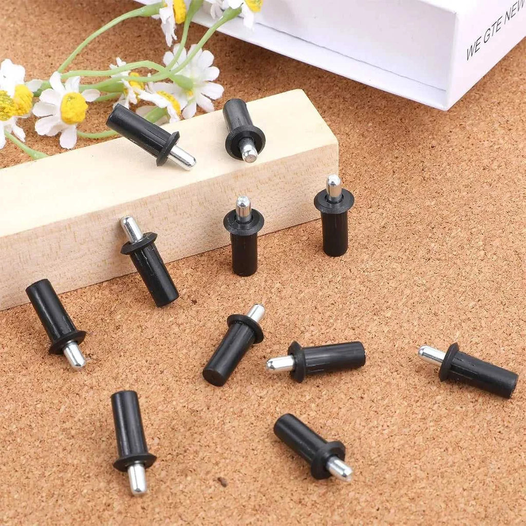 100Pc Large Black Iron Shutter Louvers Blind Repair Pins Spring Loaded Plantation Shutter Replacement Pins Bolt Window Door Home The jack market .AU The jack market .AU Home $ 66 14:201504126#100Pcs