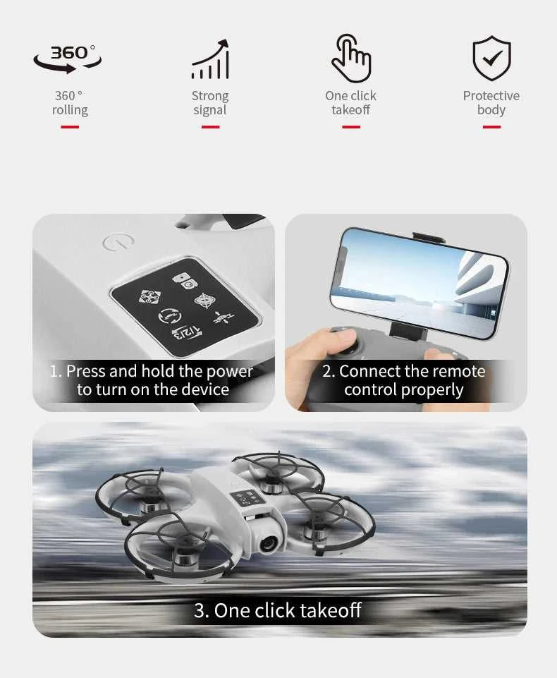 H36 Rc Drone 2.4G Real-time Transmission Glasses HD Camera FPV Brushless Drone Remote Control Aircraft Quadcopter Flying The jack market .AU The jack market .AU $ 131 14:691#Gray H36 VR