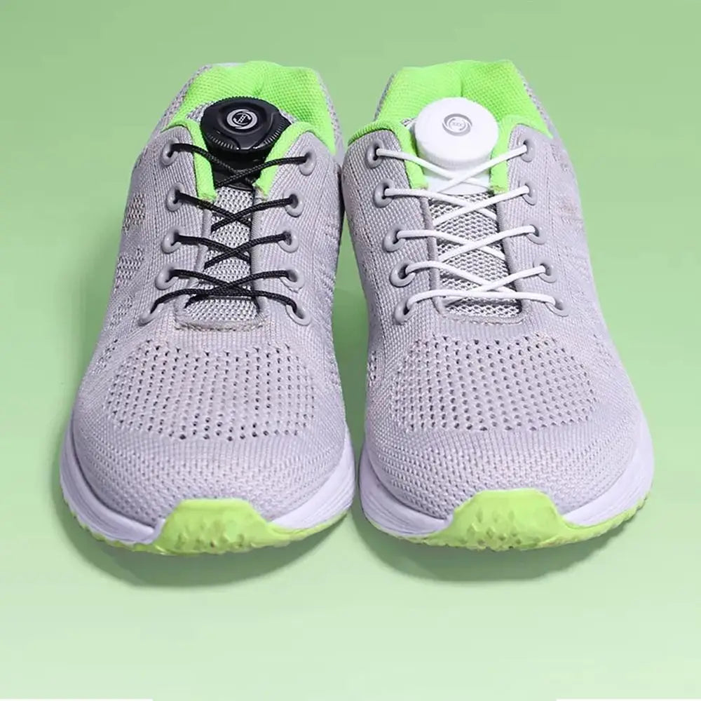 1Pair Sneaker Shoe Laces Elastic No Tie Shoe Laces Stretching Lock Lazy laces Quick Rubber Shoelace Shoestrings