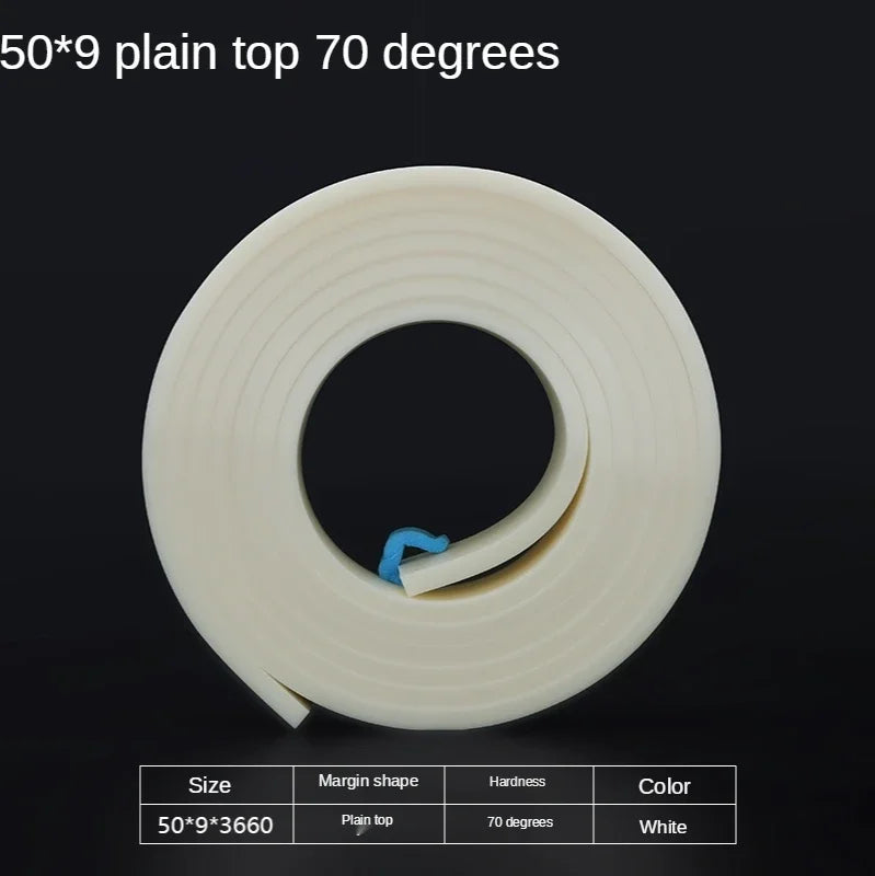 Squeegee Master 50mm Flat Silkscreen Squeegee - Durable Polyurethane Blade for Precision Printing