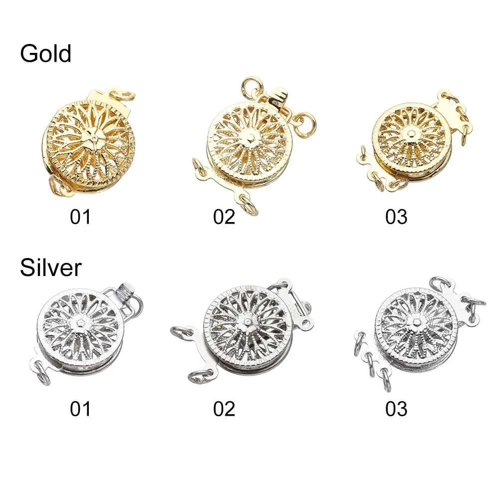 New Layered Necklace Clasps Multiple Bracelet Lock Connectors with Lobster Ring Clasps Jewelry DIY Findings Jewelry Accessories The jack market .AU The jack market .AU Jewellery & Chains $ 47 14:173#Silver 3