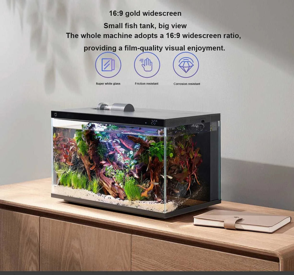 NEW MIJIA Smart Fish Tank MYG100 Work With Mijia APP Mobile Controlled Remote Feeding Smart Lighting System Light Aquarium20L The jack market .AU The jack market .AU Home $ 131 14:366#Add UK Adapter