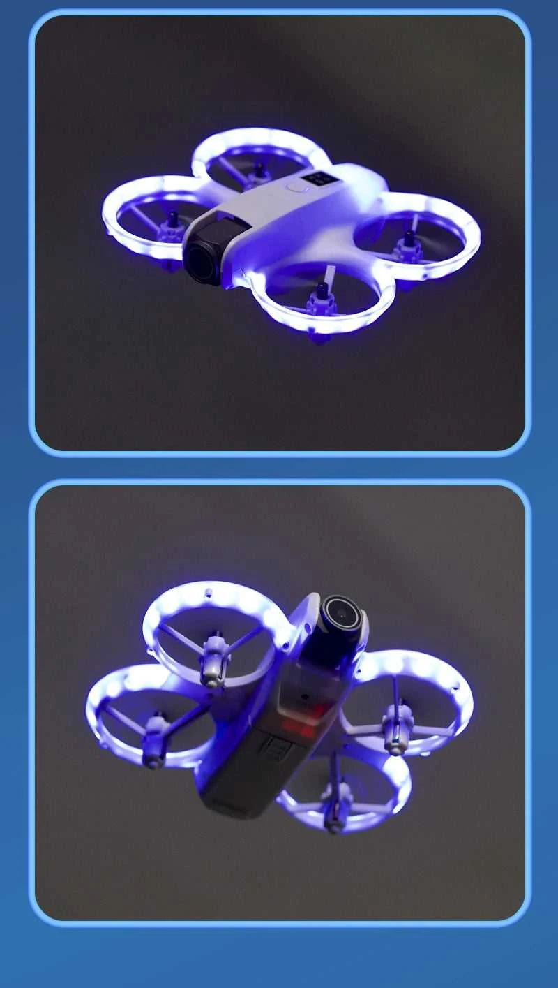 New H135 Mini Drone WIFI FPV Hover Professional 4K Camera Pocket Coloful Lights Dron Rc Plane Foldable Quadcopter RC Toys Gifts The jack market .AU The jack market .AU Drones $ 78 14:29#H135