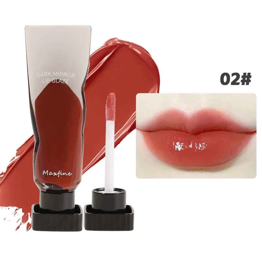 Aqua Mirror Lip Glaze Moisturizing Non Sticky Easy To Color Fast Film Long Lasting Full Lips Must Have For Beginners And Student