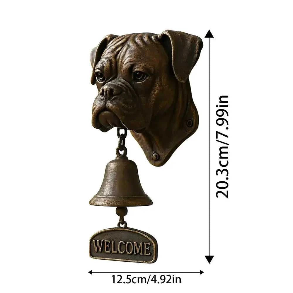 Outdoor Dinner Bell Dog Head Shape Welcome Doorbell Vintage Farmhouse Doorbell for Front Door Garden Sheds Cottage Retreats The jack market .AU The jack market .AU Home $ 72 14:29#A;200007763:201441035