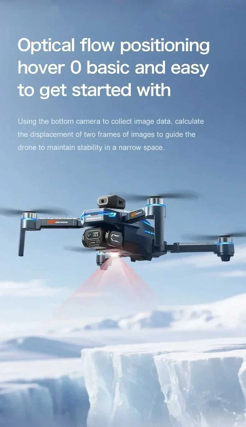 Drone 4K HD GT8 Camera Obstacle Avoidance Aerial Photography Brushless Drone with Screen Foldable RC Drone Quadcopter RTF The jack market .AU The jack market .AU Drones $ 143 14:366#GT8-8K-blue-3B-64G