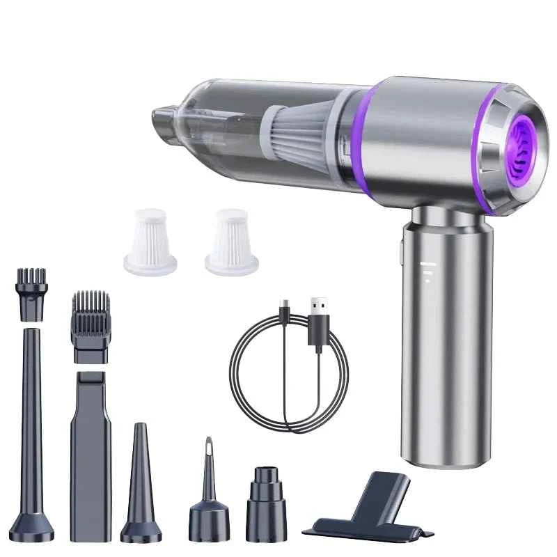 Car Vacuum Cleaner High Power Portable Handheld Wireless Brushless Motor Cleaning Machine Powerful Air Duster for Home Appliance