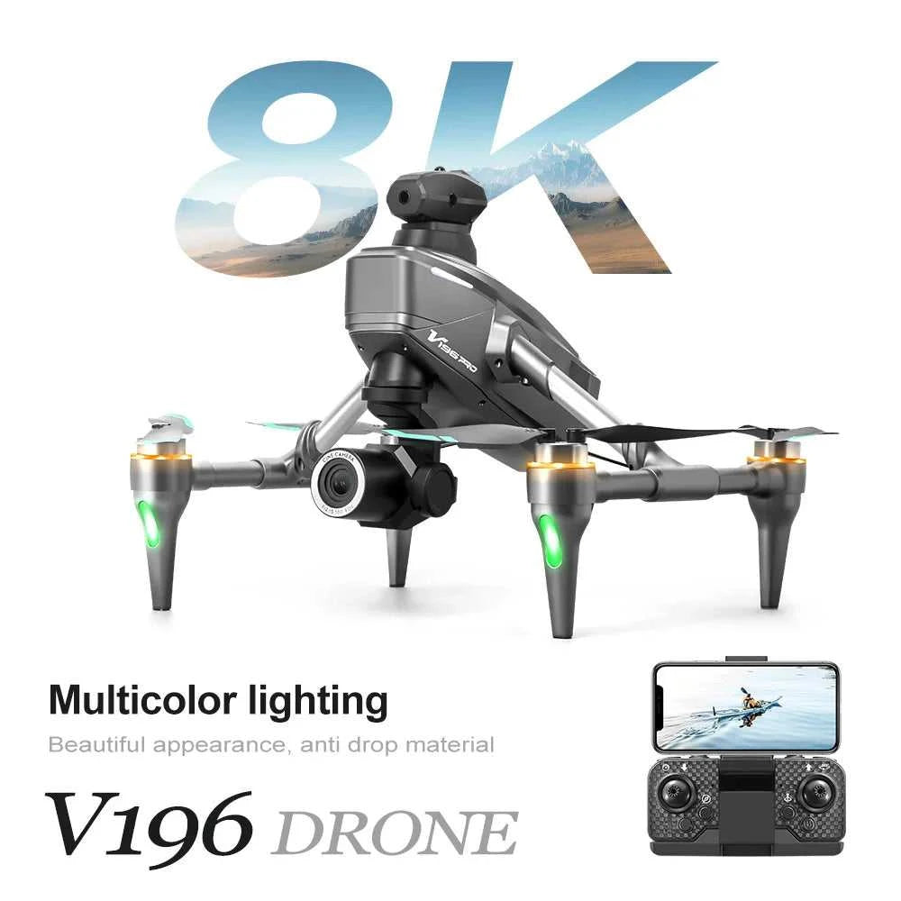 Race Drone 8K Dual Professional Aerial Photography HD Dual-Camera WIFI FPV Four-Axis Rc Quadcopter Toy UAV The jack market .AU The jack market .AU Drones $ 196 14:193#8K