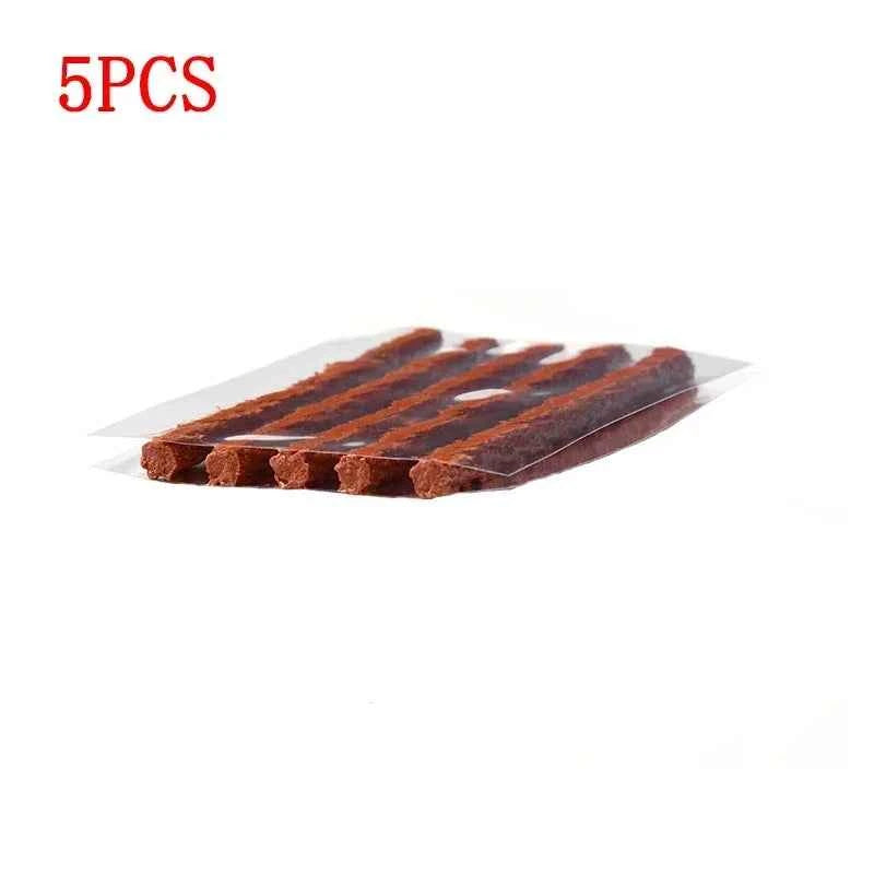 Car Bike Truck Motorcycle Tire Repair Tool Set 2024 Best-selling Tyre Puncture Plug Patch Strip Glue Garage Tools Accessories