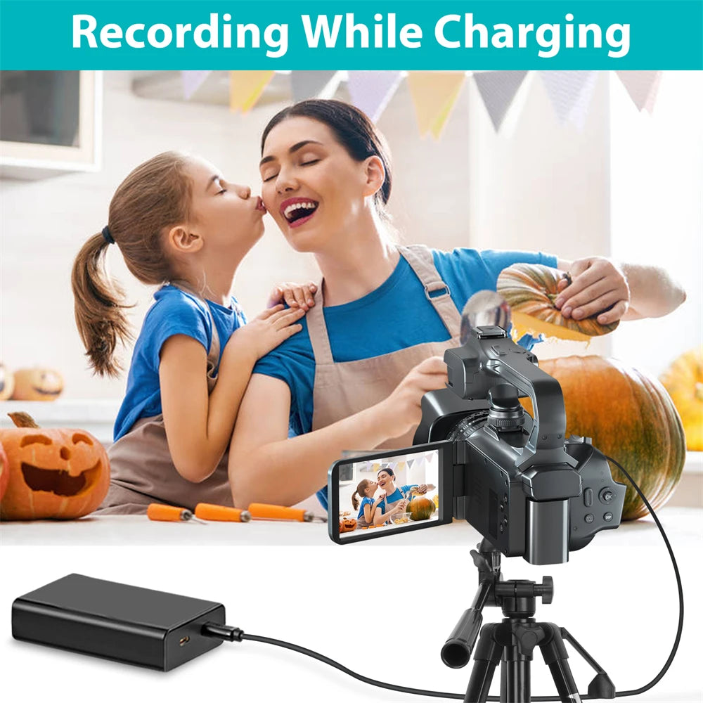 4K Professional Video Cameras for Photography 64MP Ultra HD 18X Digital Zoom Camcorders YouTube Live Streaming Vlog Recorder
