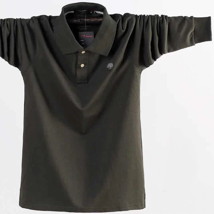 New Autumn Men Polo Shirt Men's Business Work Cotton Male Top Tees Long Sleeve Turn-down Collar Polo Shirts Large Size 6XL The jack market .AU The jack market .AU Men Fashion $ 49 14:691;5:200005259