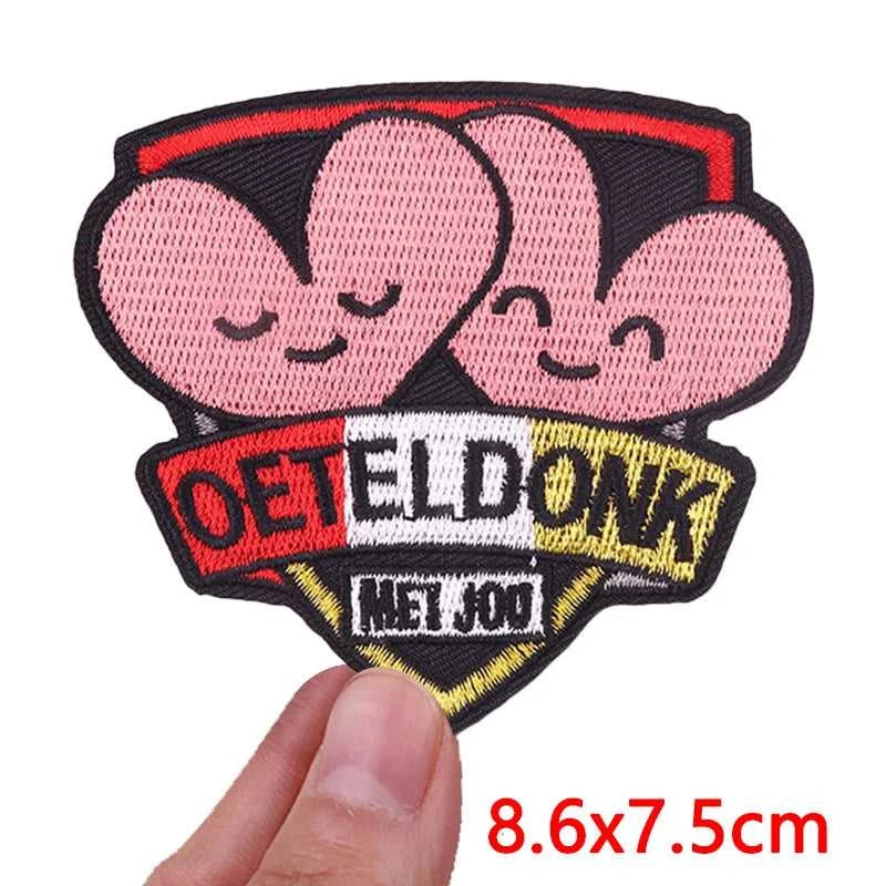 DIY 2026 Netherland Oeteldonk Emblem Embroidered Patches For Clothes Iron On Patches For Clothing Netherland Carnival Patch The jack market .AU The jack market .AU Home $ 19 14:10#PE15317CT