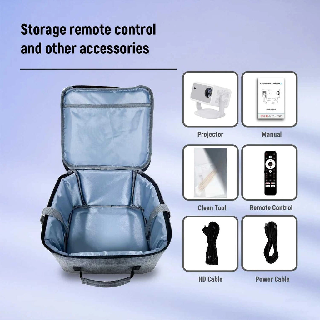Velec Projector Portbale Storage Bag For TP350 NTV L018 Protective Case Box Bluetooth Speaker Protection Proyector Accessories The jack market .AU The jack market .AU Accessories Electronics $ 60 14:350853#Bag