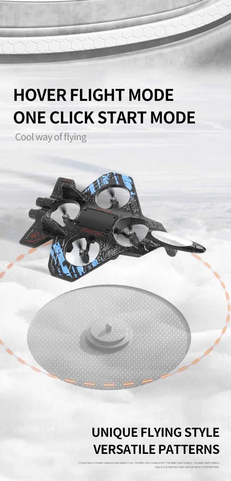 2.4G remote control fighter electric foam glider stunt tumbling UAV hovering helicopter with LED colorful lights aircraft model The jack market .AU The jack market .AU Drones $ 71 14:173