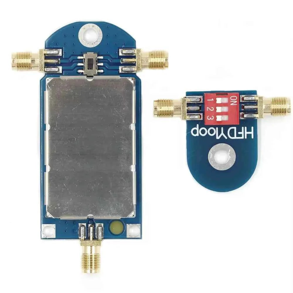 Active Magnetic Loop Antenna - 17dB Wideband Shortwave Radio - 50K-500MHz AM FM VHF UHF SDR Performance