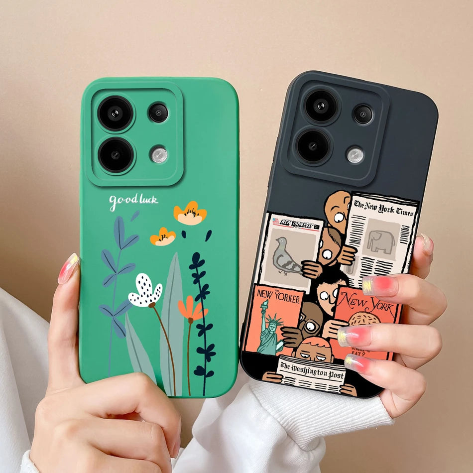Xiaomi Poco X6 Pro Anime Silicone Case - Full Protection & Shockproof Design for Ultimate Style & Durability