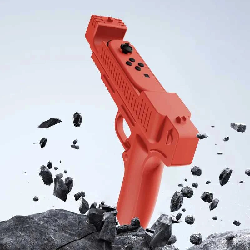2PCS Shooting Gunstock Grip Game Gun Shape Handgrip for Switch/OLED Game Accessories Easy install Enhance interaction experience The jack market .AU The jack market .AU Accessories Electronics $ 63 14:10#Red Blue