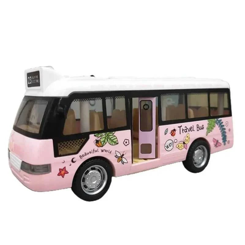 City Bus Toys Cars for Toddlers Cars for Boys Girls Pull Back Play Vehicle Bus Model with Sound Light Up & Open-able Doors The jack market .AU The jack market .AU Little Wonders $ 51 14:173