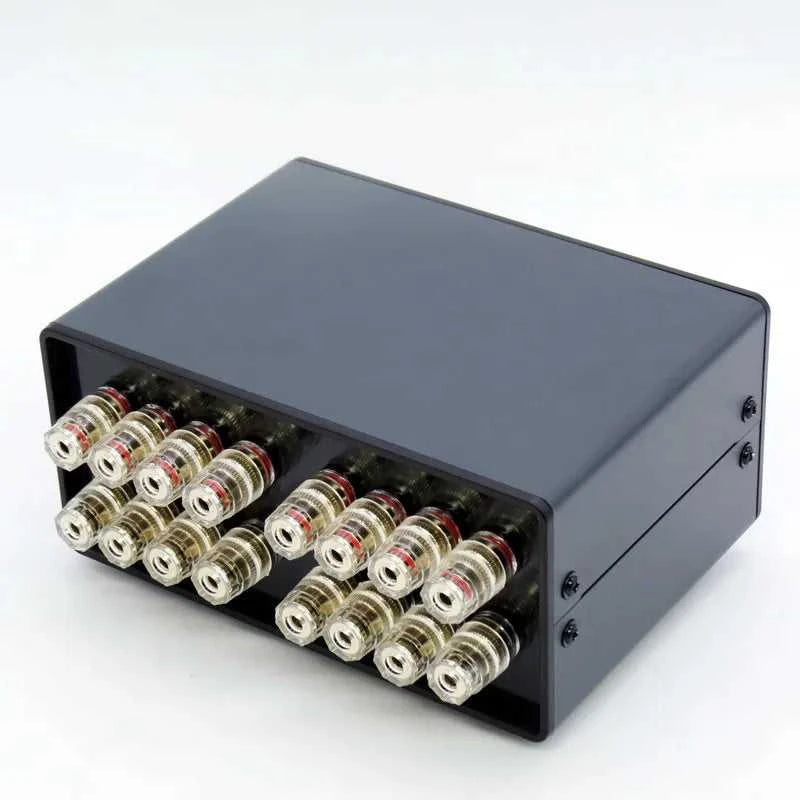 2 pairs of speaker switcher / A-B amplifier switcher Two in two out amplifier speaker switch Two-channel power amplifier switch The jack market .AU The jack market .AU Home $ 130 14:193
