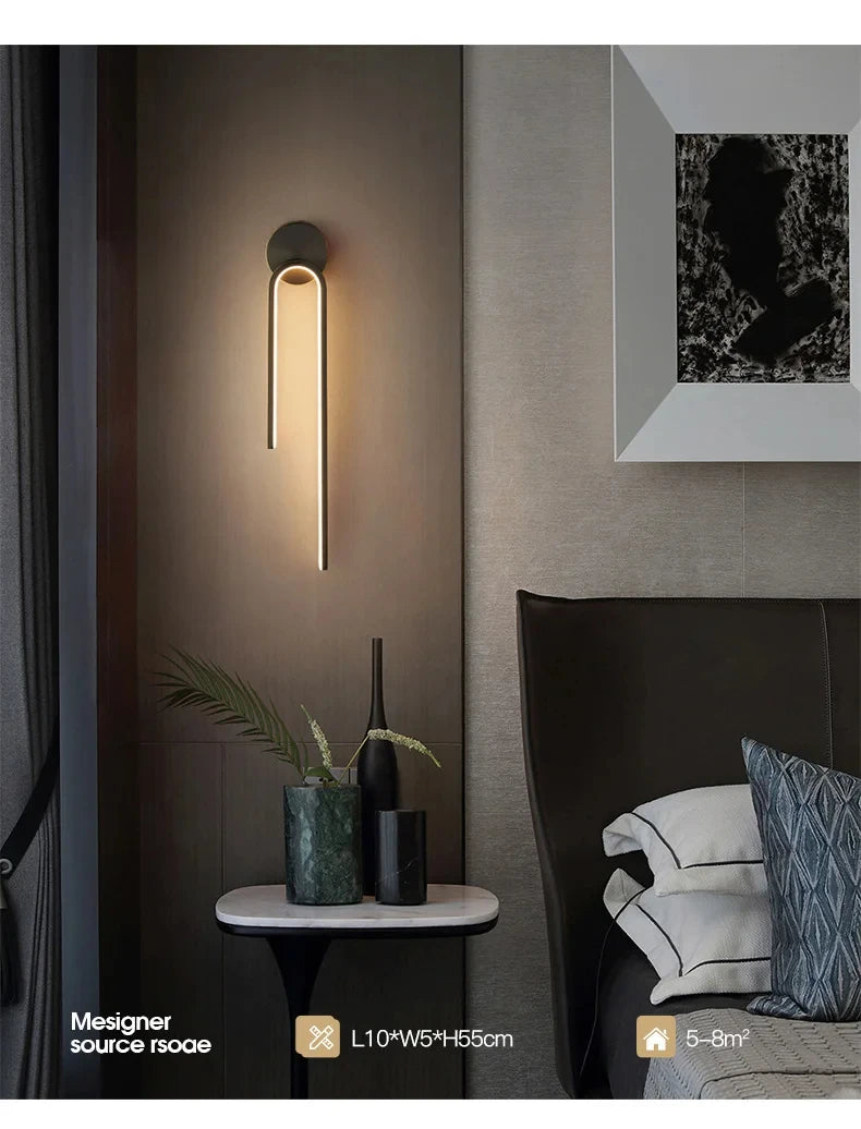 Modern LED Wall Lights Indoor Lighting For Living Room Bedroom Bedside Background Led Light Home Decor Wall Sconces Lamp - Jack market 1988Jack Market 1988