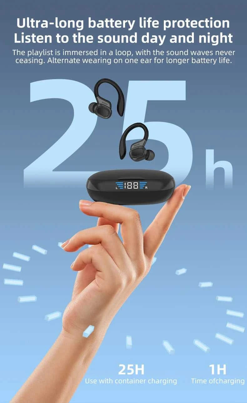 Original SP16 Sports Wireless Earphones over Ear Buds with Earhooks Ture Wireless Running in-Ear Headphones With Mic Otemkay The jack market .AU The jack market .AU Accessories Electronics $ 56 14:193#SP16