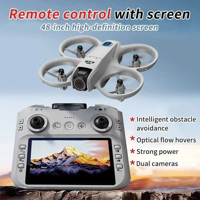 2025New GT3 MAX Drone 8K HD 4.3" Remote Control Headless Mode Helicopter 360° Flip Quadcopter Toys Mini Drone Fors Kid Toy Gifts The jack market .AU The jack market .AU Drones $ 107 14:29#GT3 SCREEN